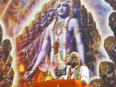 India Is A Hindu Rashtra Rss Chief Mohan Bhagwat Latest News India