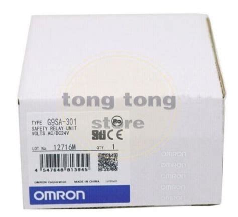 1pcs Omron Safety Relay Unit G9sa 301 New In Box Fast Shipping Ebay