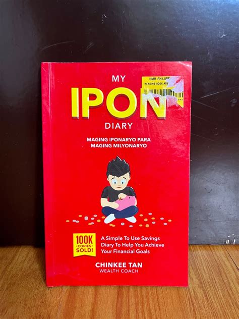 My Ipon Diary By Chinkee Tan Book Hobbies Toys Books Magazines