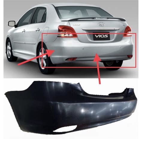 Toyota Vios Bumper New Rear Shopee Malaysia