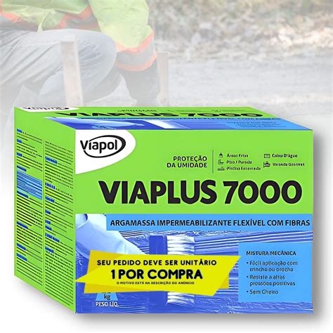 Viapol VIAPLUS 7000 Impermeabilizante Escolha A Quantidade Chromata