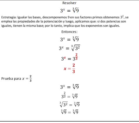 C Mo Resolver Ecuaciones Exponenciales Binomias Por Igualaci N De Bases