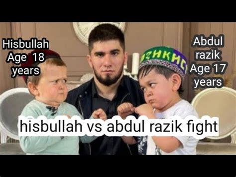 Mini Khabib Hasbullah Vs Abdul Razik Fight Mini Khabib Age