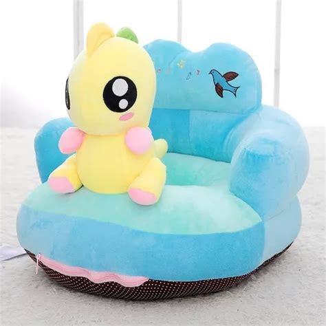 Soporte Sillón Aprender A Sentarse Bebé Dino Amarillo Envío gratis