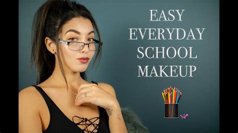 Easy I Everyday School Makeup Routine Youtube