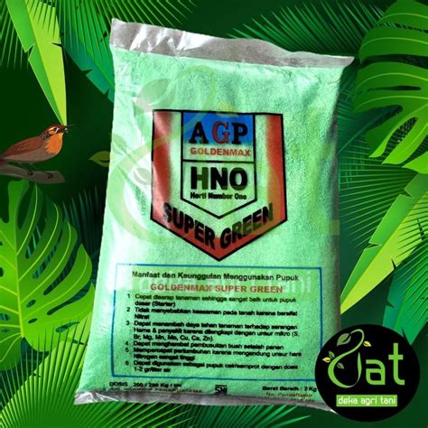 Jual PUPUK HNO GOLDENMAX SUPER GREEN 2 KG Shopee Indonesia