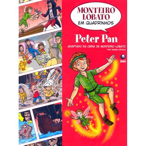 Livro Monteiro Lobato Em Quadrinhos Peter Pan