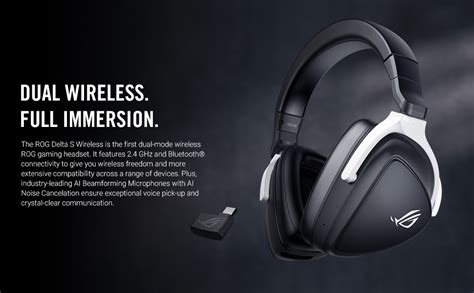 Asus ROG Delta S Wireless Gaming Headset 2 4 GHz And Bluetooth