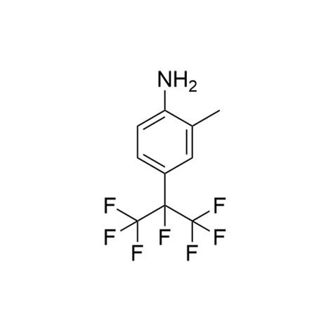 4 Heptafluoroisopropyl 2 Methylaniline 2 Methyl 4 1 1 1 2 3 3 3