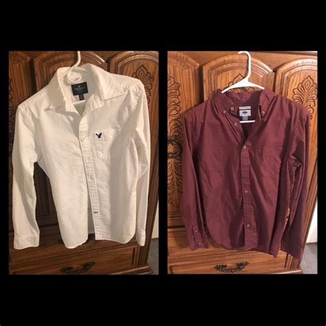 American Eagle Outfitters Shirts Mens Xsmall And Small Button Ups