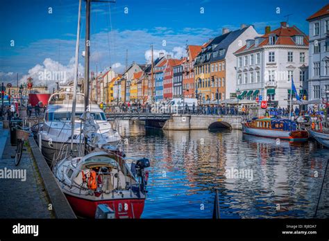 Kopenhagen Nyhavn Neuer Hafen Immagini E Fotografie Stock Ad Alta