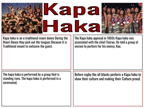 Four Facts Kapa Haka Maryjane Pt England School