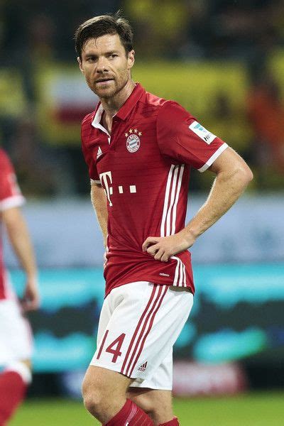 Xabi Alonso Of Munich Appears Frustrated During DFL Supercup 2016 Match