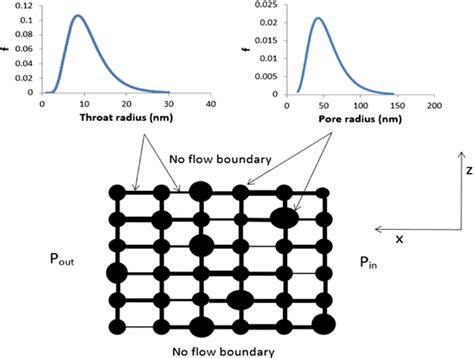 Two Dimensional Schematic Of The Three Dimensional Organic Pore Network