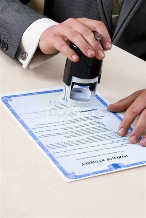 Notary Seal Ensuring Legal Authenticity