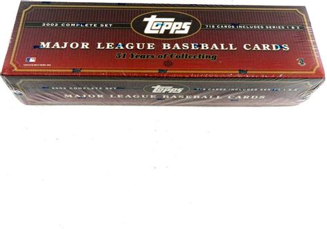 Amazon Sports Memorabilia 2002 Complete Topps Baseball Factory