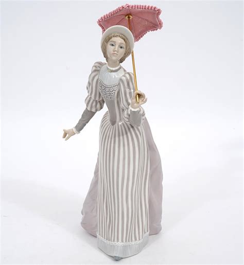 Lot Lladro Porcelain Figure 5324 English Lady