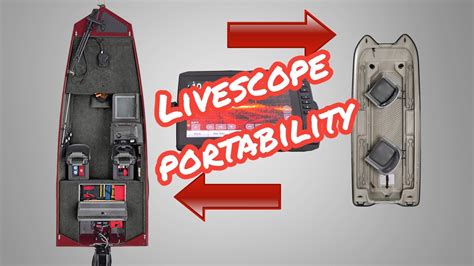 Portable Livescope Setupgarmin Force Range Youtube