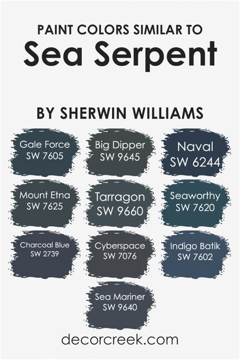 Sea Serpent SW 7615 Paint Color By Sherwin Williams DecorCreek