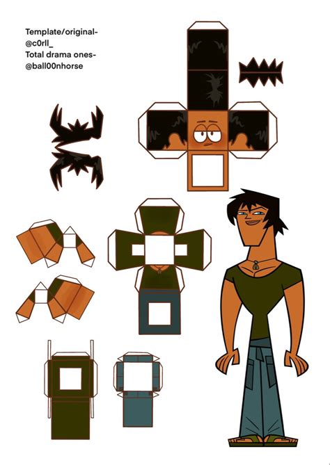 Trent Total Drama Peper Craft Artofit