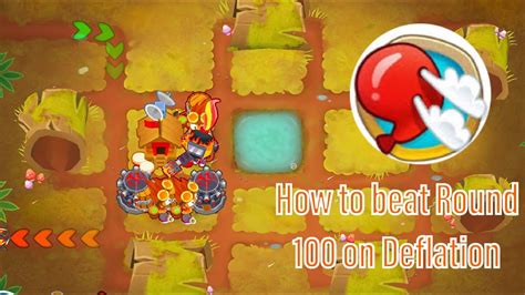 How To Beat Round 100 On Deflation Mode In BTD 6 Inflated Achievement