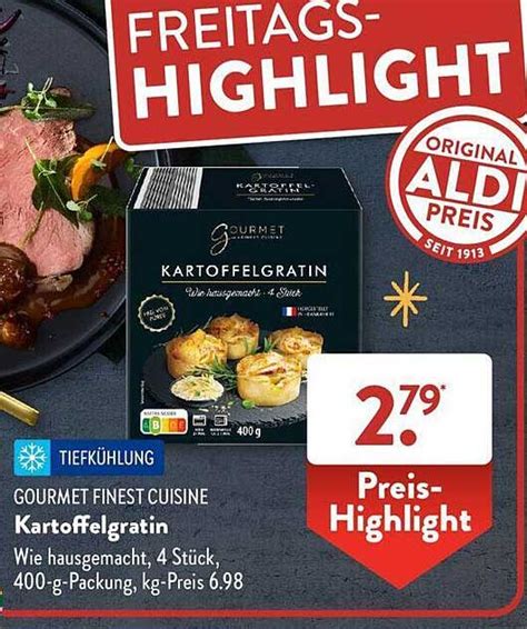 Gourmet Finest Cuisine Kartoffelgratin Angebot Bei Aldi S D Prospekte De