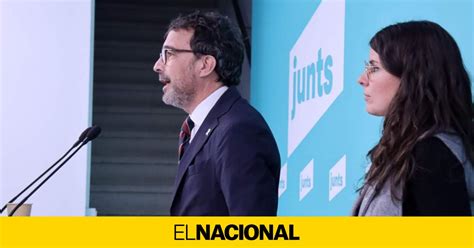 Junts Obre La Porta A Retirar L Esmena A La Totalitat Si El Govern