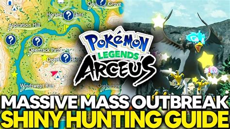 Ultimate Massive Mass Outbreak Shiny Hunting Guide In Pokemon Legends