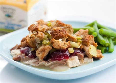 Cranberry & Turkey Stuffing Casserole » US Cranberries