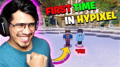 I Played Hypixel Skyblock For The First Time In My Entire Life 😍 Youtube