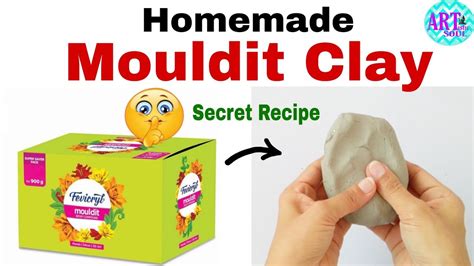 How To Make Mouldit Clay At Home Homemade Mouldit Clay DIY YouTube