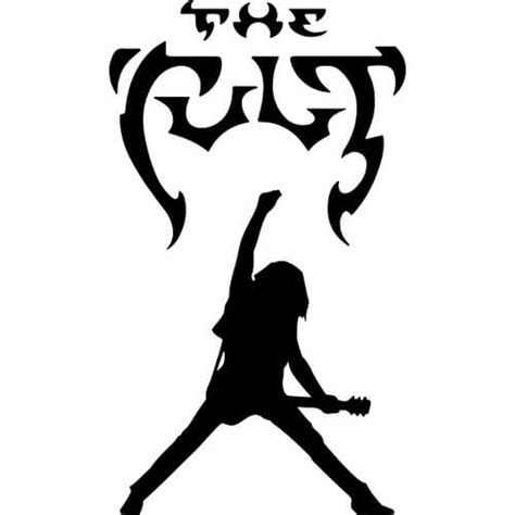 The Cult Decal Sticker - THE-CULT-BAND-LOGO - Thriftysigns