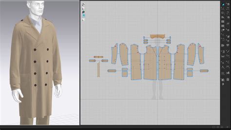 Drafting Military Coat Marvelous Designer Clo Youtube