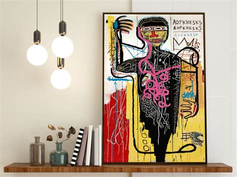 Jean Michel BASQUIAT Basquiat Stampa Versus Medici Etsy Italia Nel