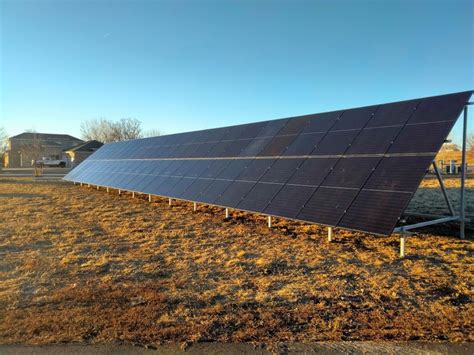 Ground Mounted Solar Panels In Fort Collins Alt E