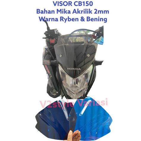 Jual VISOR CB150 R NEW WINSIL CB 150R 150 R CB150R LED TAMENG MIKA