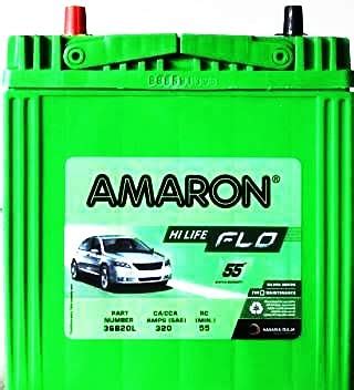 AMARON Lead Acid HI LIFE FLO 36B20L 36 Ah BATTERY FOR PETROL CARS