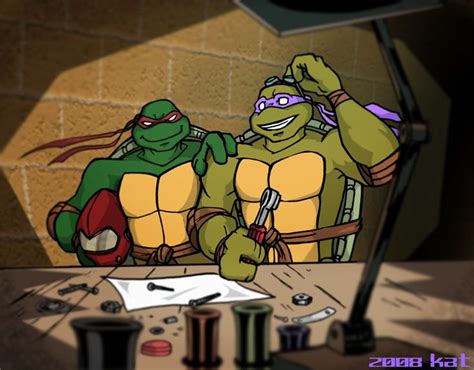 Donatello And Raphael By Theblindalley On DeviantART Tmnt Teenage