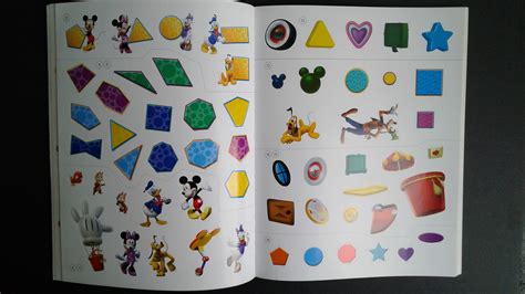 Disney Sticker Treasury Book Mickey Mouse Clubhouse