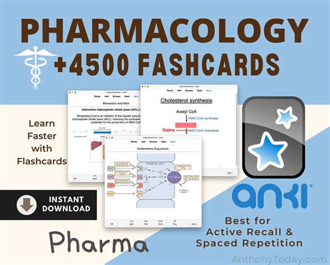 Ultimate Pharmacology Flashcards Bundle 2024 Medical Notes Anki Cards Pharmacology Nursing