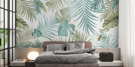 Tropical Jungle Leaves 17 Wallpaper - Buy Now at Happywall