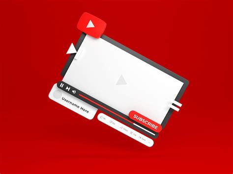 Youtube Video Psd High Quality Free Psd Templates For Download