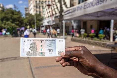 Zimbabwe Gold Backed ZWG USD ZiG Currency Hits Record Low Against US