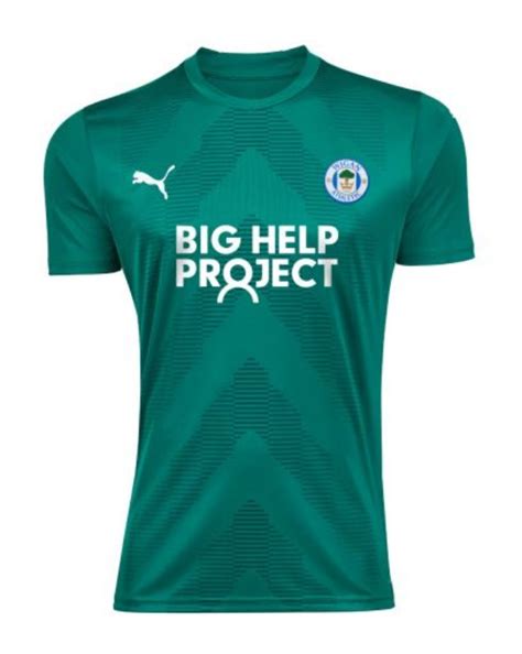 Wigan Athletic 2022 23 GK Home Kit