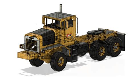 Free Stl File Oshkosh P Series Truck Scale Template To