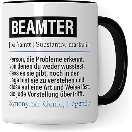 Trendation Beamter Auf Lebenszeit Tasse Geschenk F R Beamte