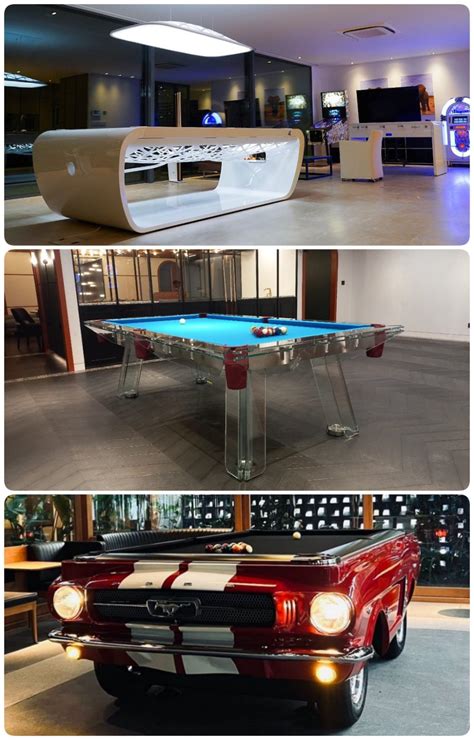 Modern Pool Tables for Private Residences and Commercial Venues