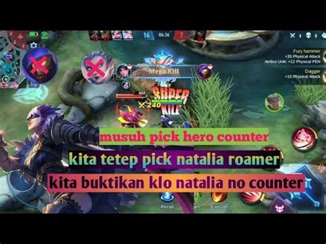 Tetep Pick Natalia Walau Musuh Pick Hero Counter Duluan Kita Test