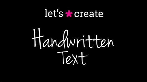 How To Create Handwritten Text After Effects Text Animation Tutorial