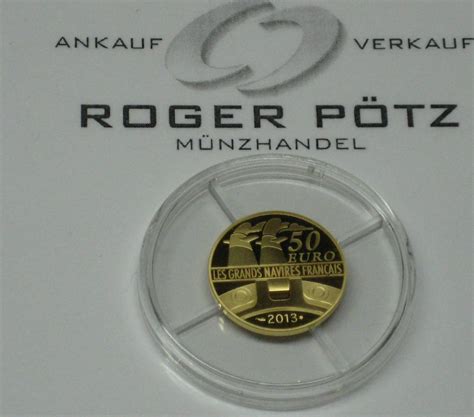 Euro Grosse Schiffe Frankreichs L Amazone Gold Pp Nur